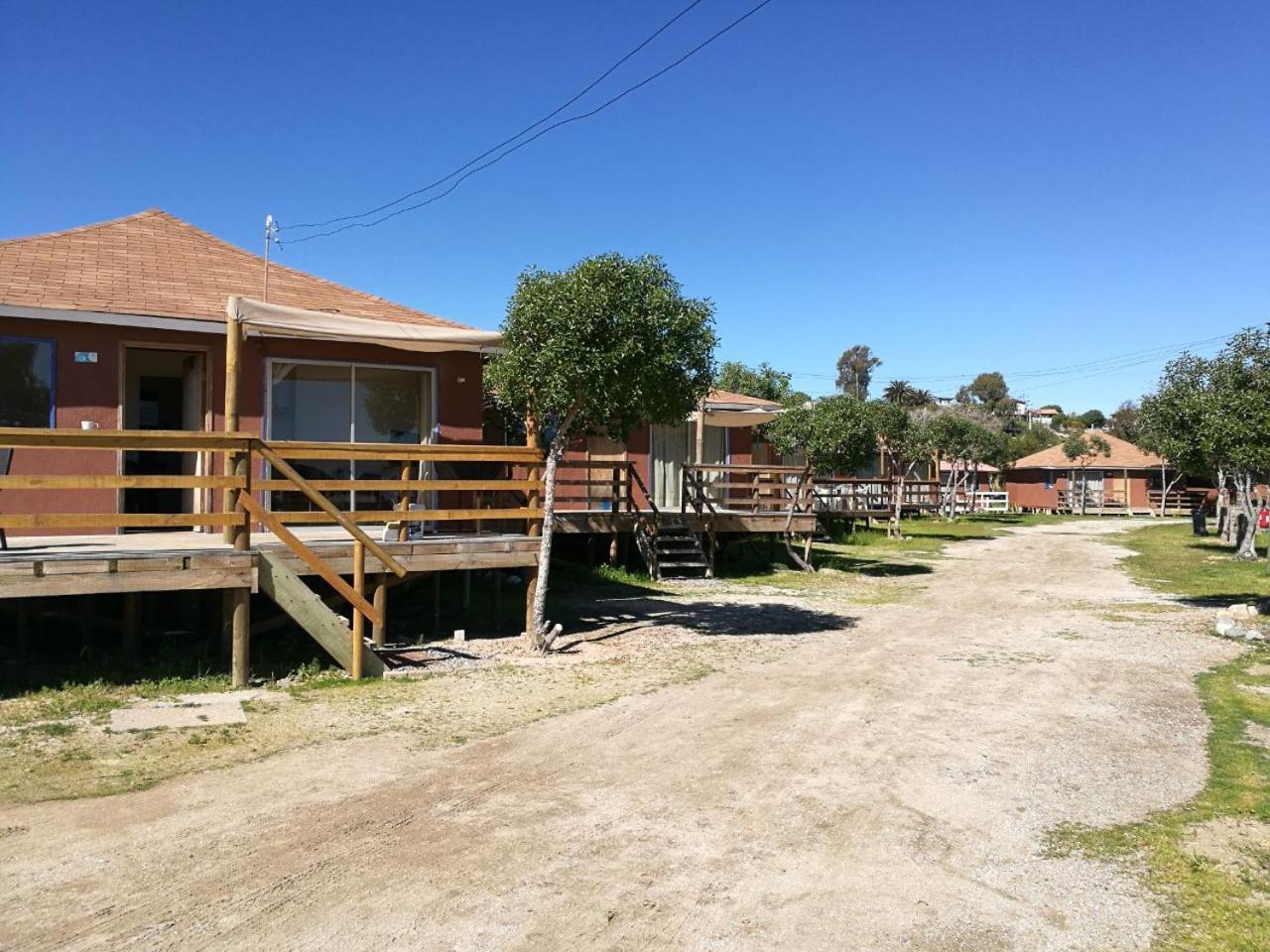 Cabanas Y Camping Mar Azul Hotel Guanaqueros Exterior foto